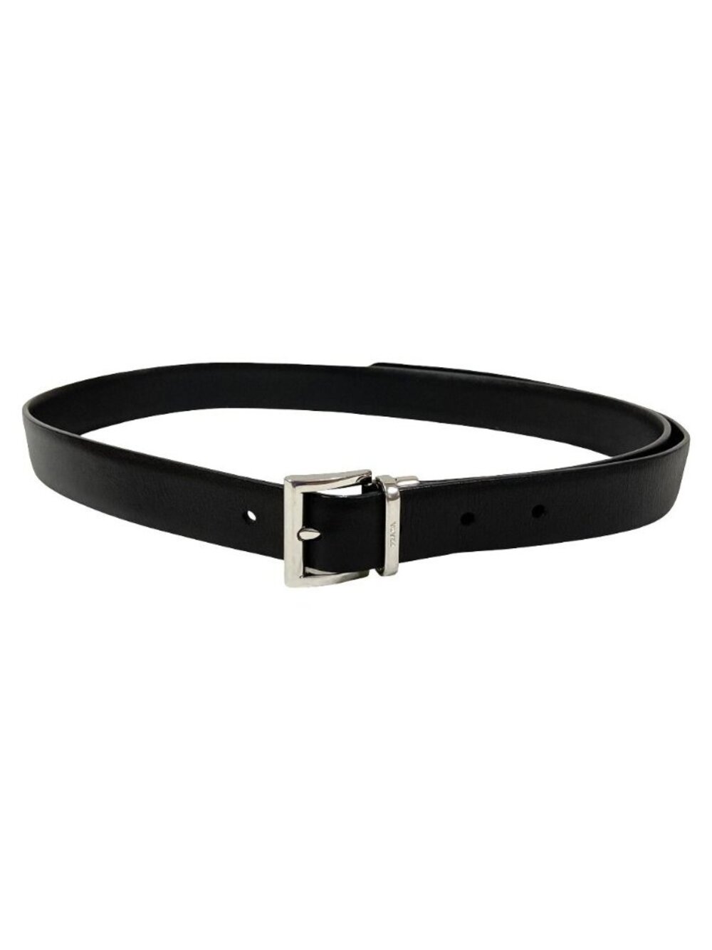 Prada Leather Belt Single Pin 75 Black